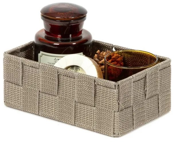 Úložný organizér Compactor TEX 18 x 12 x 7 cm, sivá