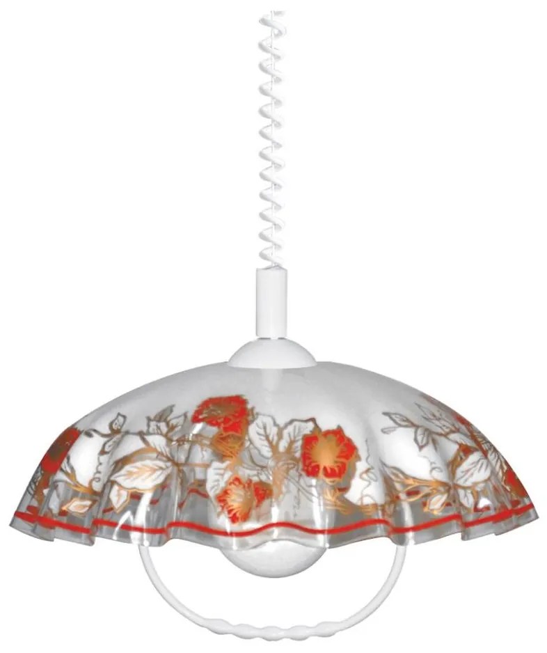 Prezent 74197 D02 - Sťahovací luster LYRA 1xE27/60W/230V