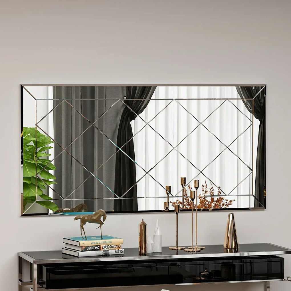 Zrkadlo Pauli White 60 x 120 cm