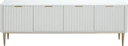 TV stolík Stilig ST709 200 cm biely/zlatý