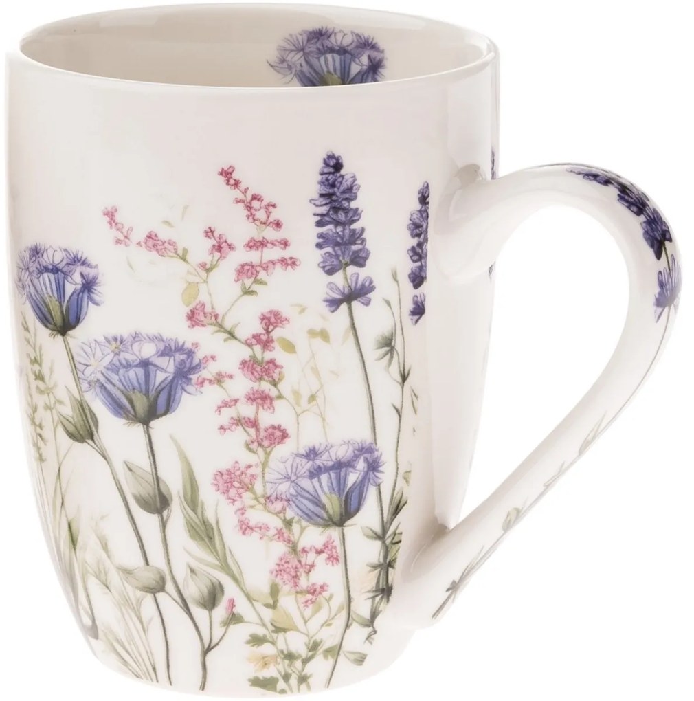 Darčeková súprava 2 porcelánových hrnčekov Letná lúka 350 ml