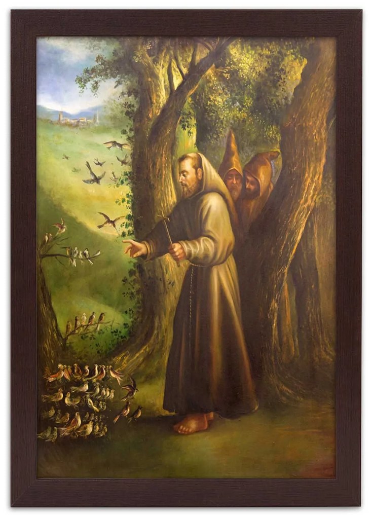 Gario Plagát Svätý František z Assisi Farba rámu: Bez rámu, Rozmery: 30 x 45 cm