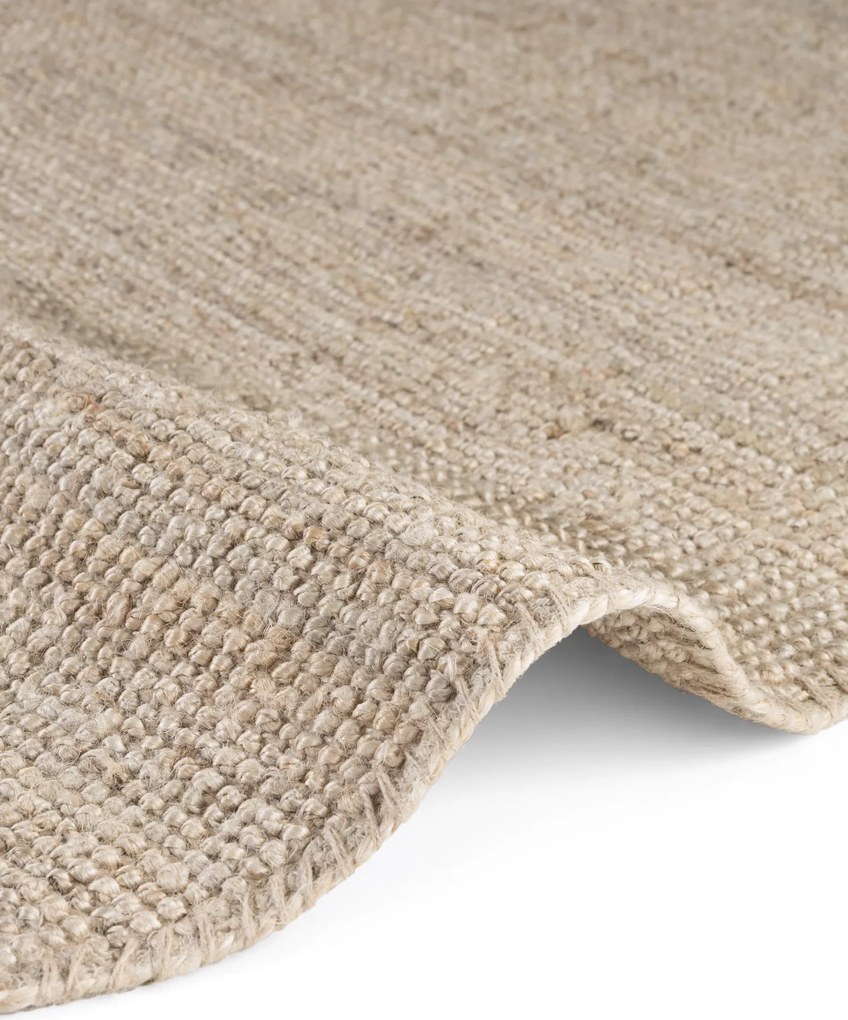 Hanse Home, Kusový koberec Jaipur 105973 Ivory/White kruh, 160x160 (priemer) kruh, béžová, chodba / predsieň