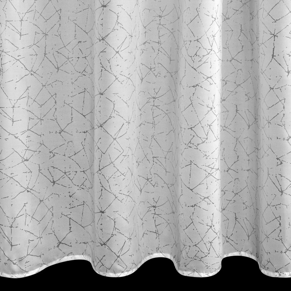 ZÁCLONA NA PÁSKE ROXI 140X270 CM BIELA