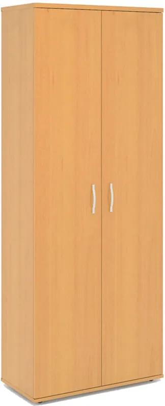 Skriňa šatníková Express s výsuvom, 740 x 372 x 1900 mm, breza