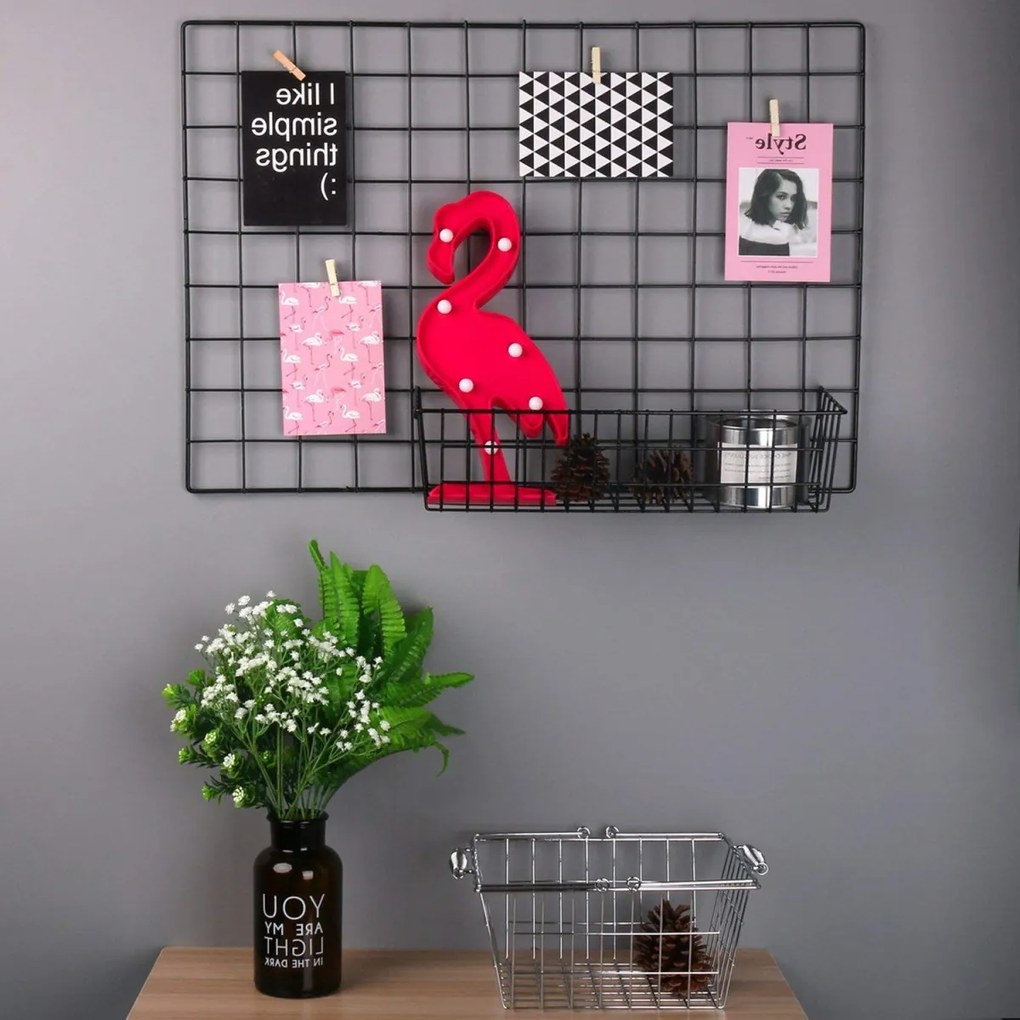 Závesný košík Simplicity WR013 čierny