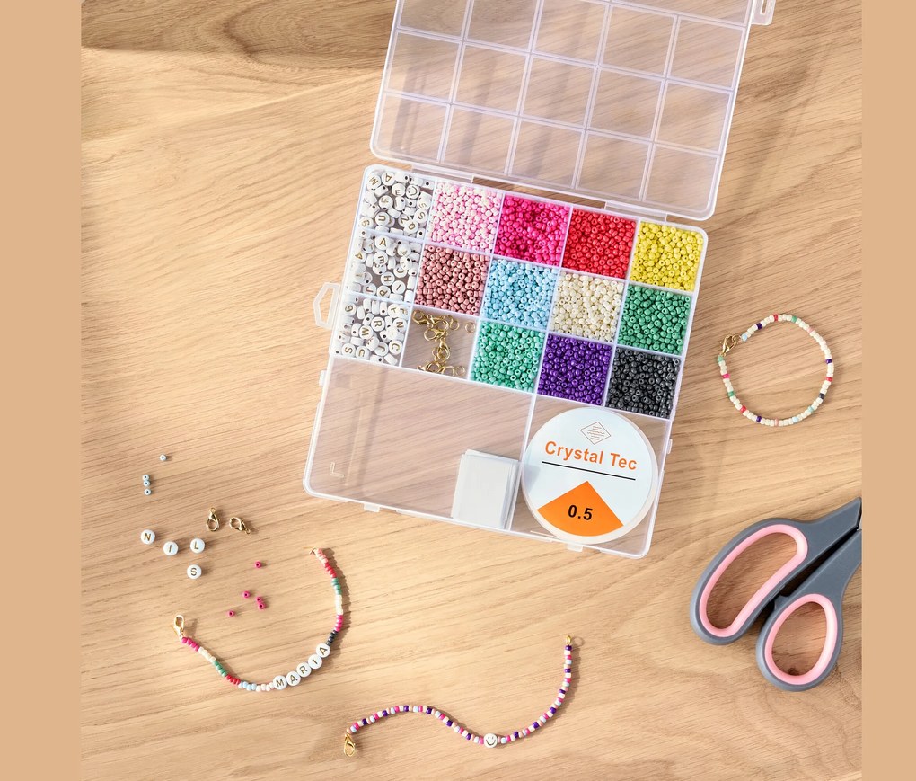 Súprava perál na majstrovanie