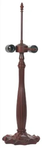 Vitráž stolná lampa stojan 64/2*E