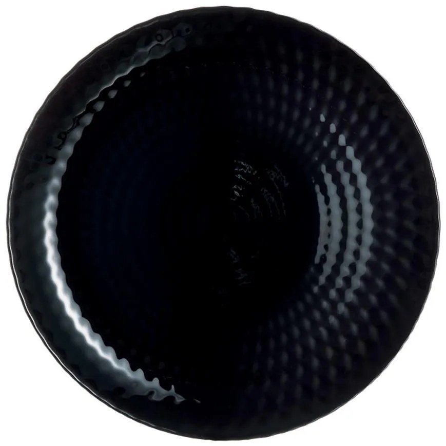 Jedálenský tanier 25 cm Pampille čierny