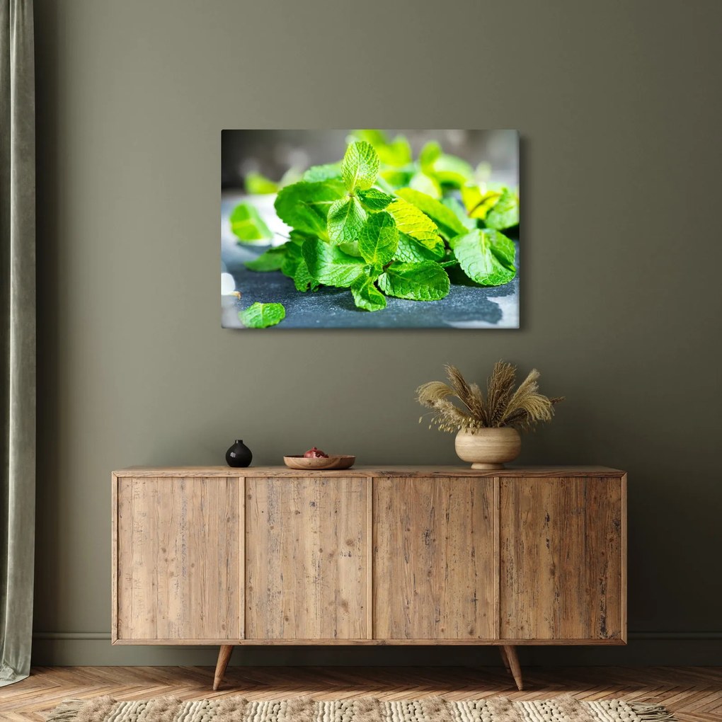 Obraz mäty (90x60 cm)