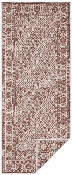 NORTHRUGS - Hanse Home koberce Kusový koberec Twin-Wendeteppiche 103114 terra creme – na von aj na doma - 80x150 cm