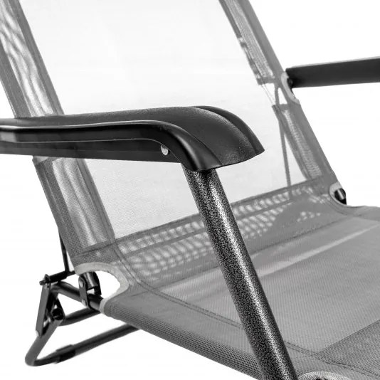 MI Ležadlo SENATOR sivé