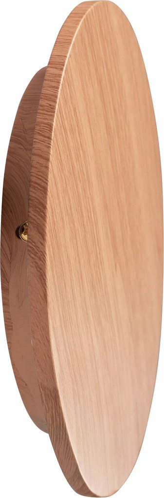 Toolight Toolight, LED nástenné svietidlo 20cm 12W APP1405-W WOOD, prírodná hnedá, OSW-03086