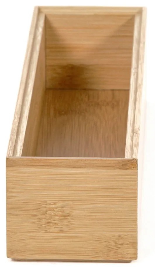 Bambusový organizér Compactor Woody, 30 × 7,5 × 6,35 cm