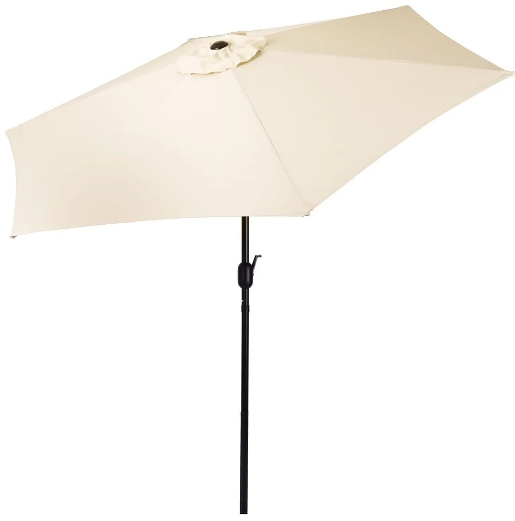 Záhradný slnečník Alissa 270 cm béžový