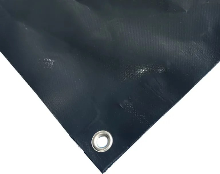 JAGO Plachta 650 g/m², hliníkové oká, antracit, 3 x 5 m