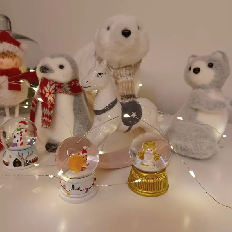 DECOLED Keramický houpací koník, 14,8 x 3,7 x 13,5 cm