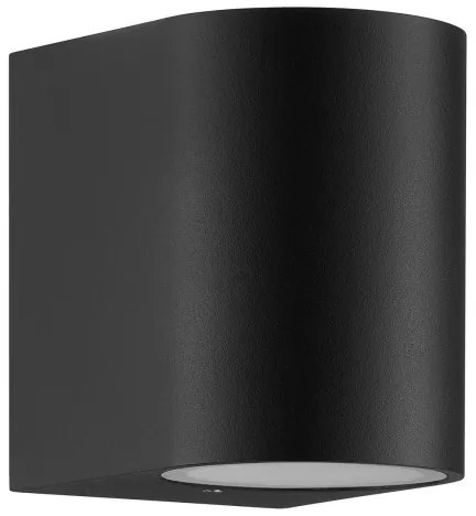 Nordlux - Vonkajšie nástenné svietidlo DION 1xGU10/25W/230V IP44 čierna