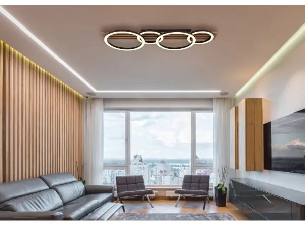 Globo 67353D4 - LED Stropné svietidlo TISHA LED/30W/230V 3000K 30x86 cm