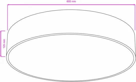 BRILAGI - Kúpeľňové stropné svietidlo POOL 5xE27/15W/230V priemer 60 cm IP54 čierna