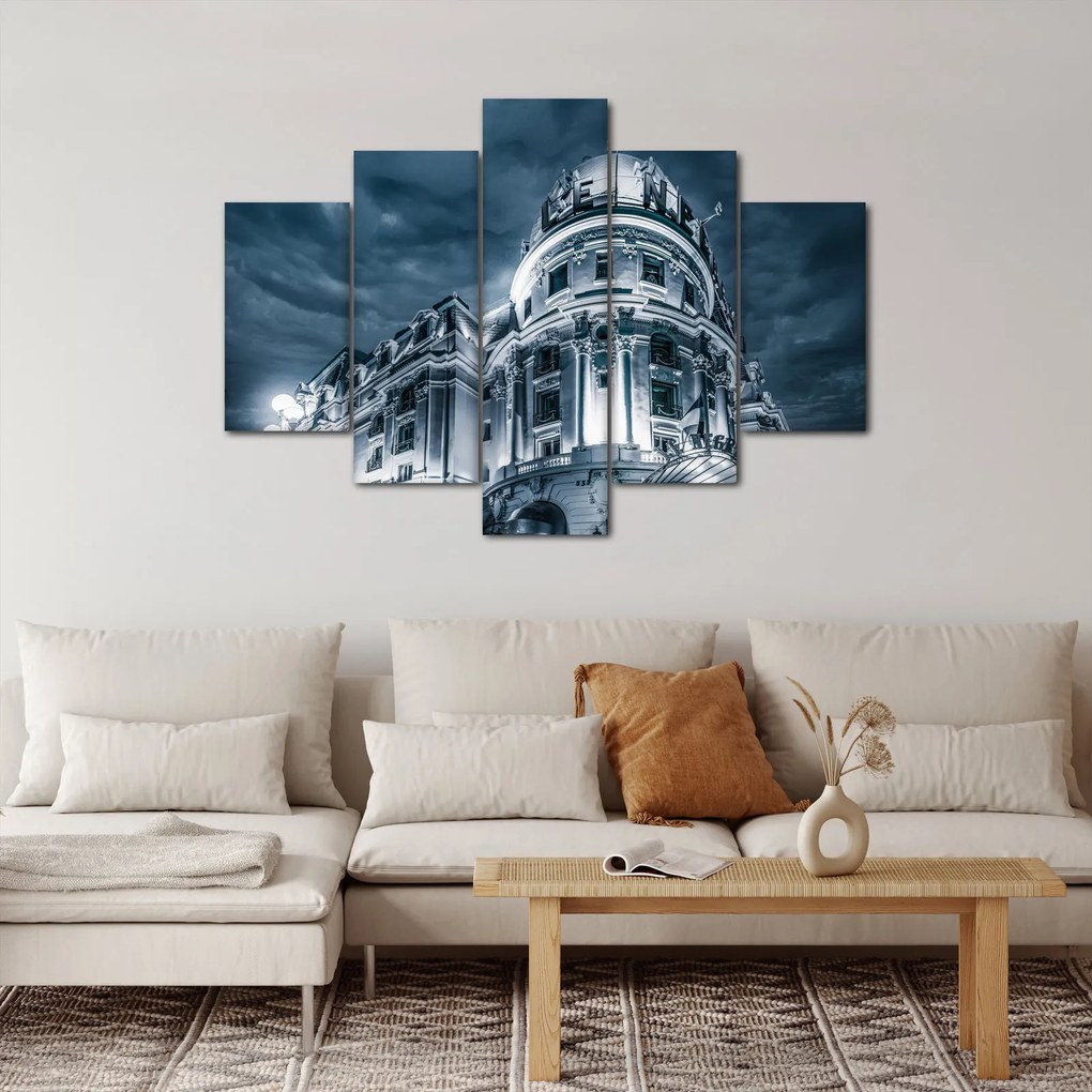 Obraz architektúry v tme (150x105 cm)