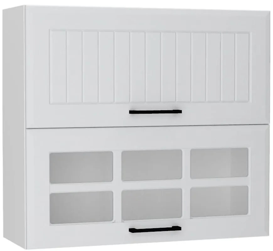 Skrinka do kuchyne Irma W80grf/2 Sd Svetlo šedá Mat