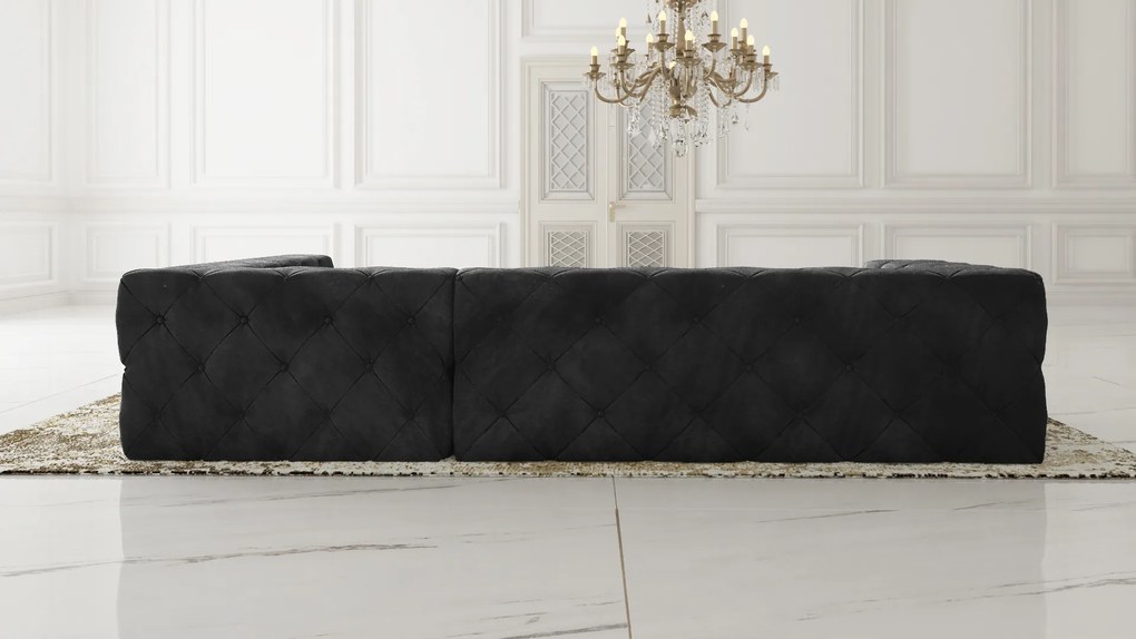 Luxusná rohová sedačka CHESTERFIELD MADDISON  pravá - ľavá 326 x 227 cm