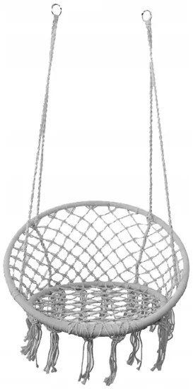Ekspand Bocianie hniezdo 70 cm s vankúšom sivé