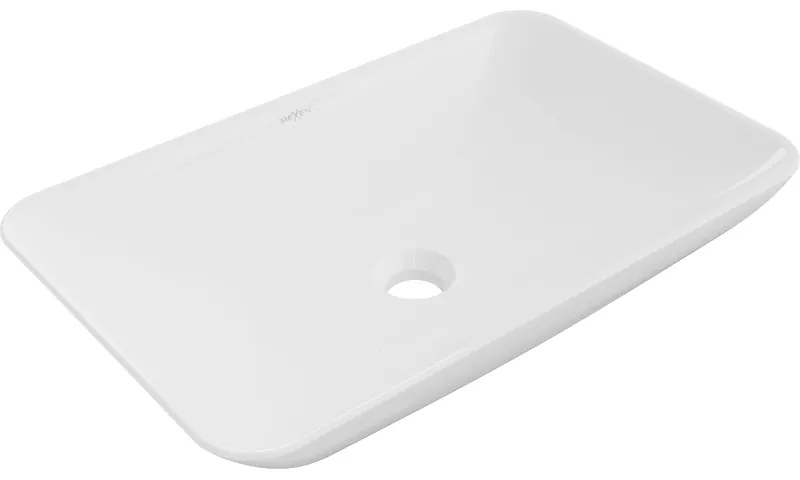 Mexen Avila, umývadlo na dosku 58 x 37 cm, biela, 21115500