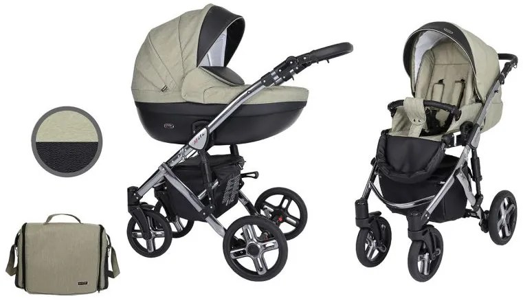 Kočík Kunert Mila Premium graphite frame 2v1 - 16