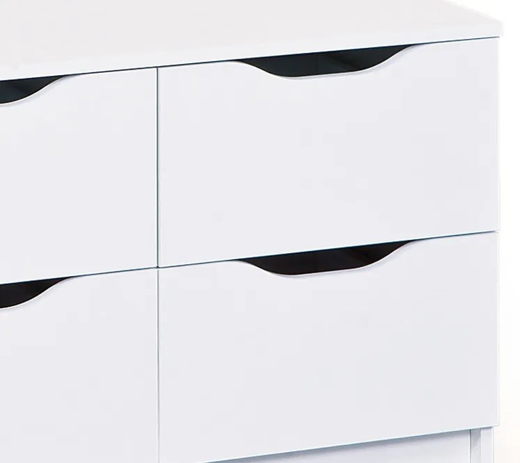 Zásuvková (TV)komoda Westphalen, biela