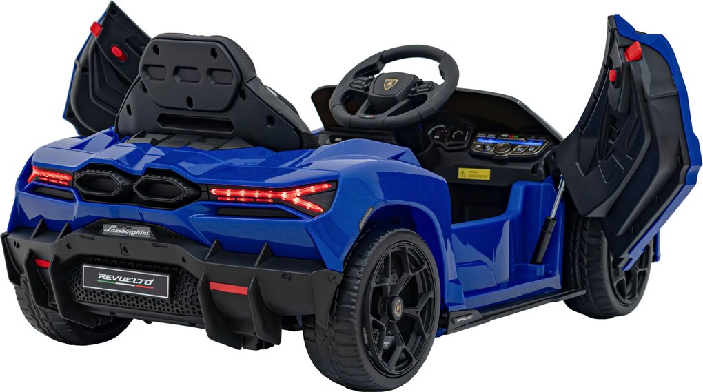 Ramiz Lamborghini Revuelto vozidlo Modrá