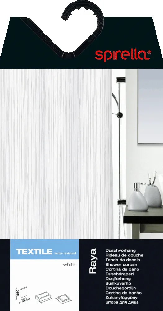 Sprchový záves 180x200 cm Raya – Spirella