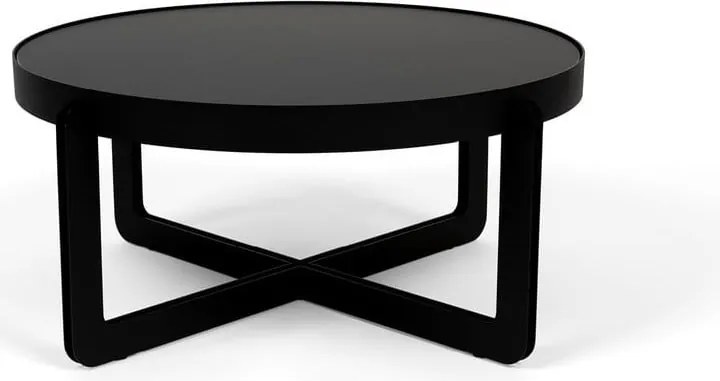 Čierny okrúhly konferenčný stolík Centre – Zuiver