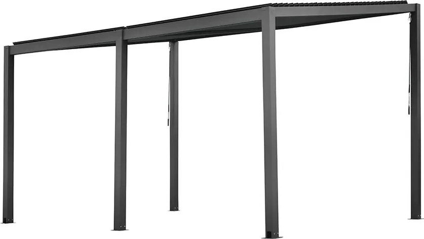 Pultová bioklimatická pergola s lamelami 3 x 4 M