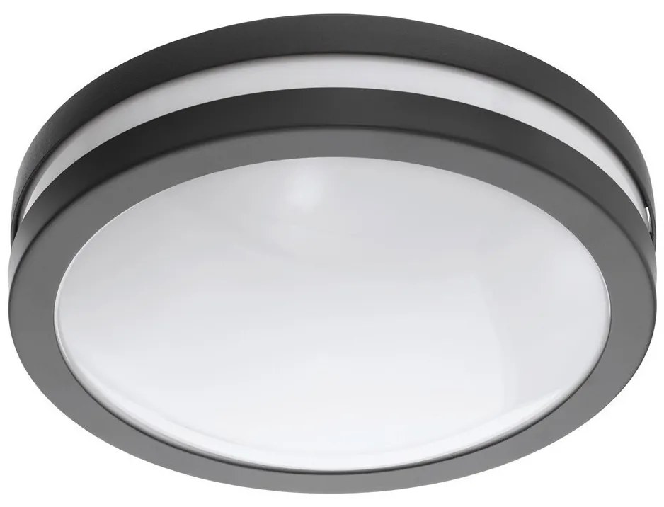 Eglo 33571 - stmievateľné LED kúpeľňové svietidlo LOCANA LED/14W/230V IP44 antracit
