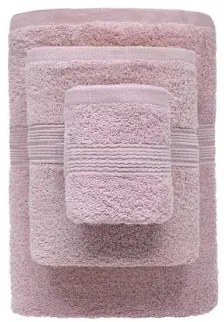 Bavlnený uterák Rondo 30x50 cm ružový