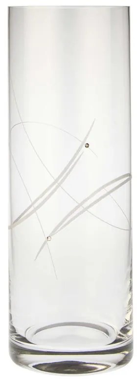 KRIŠTÁĽOVÁ VÁZA SWAROVSKI 30CM