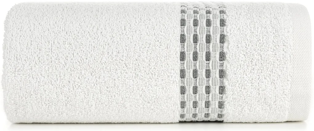 BAVLNENÝ UTERÁK RIVA SADA 3KS 70X140 CM BIELA