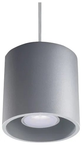 Luster na lanku ORBIS 1 1xGU10/40W/230V šedá