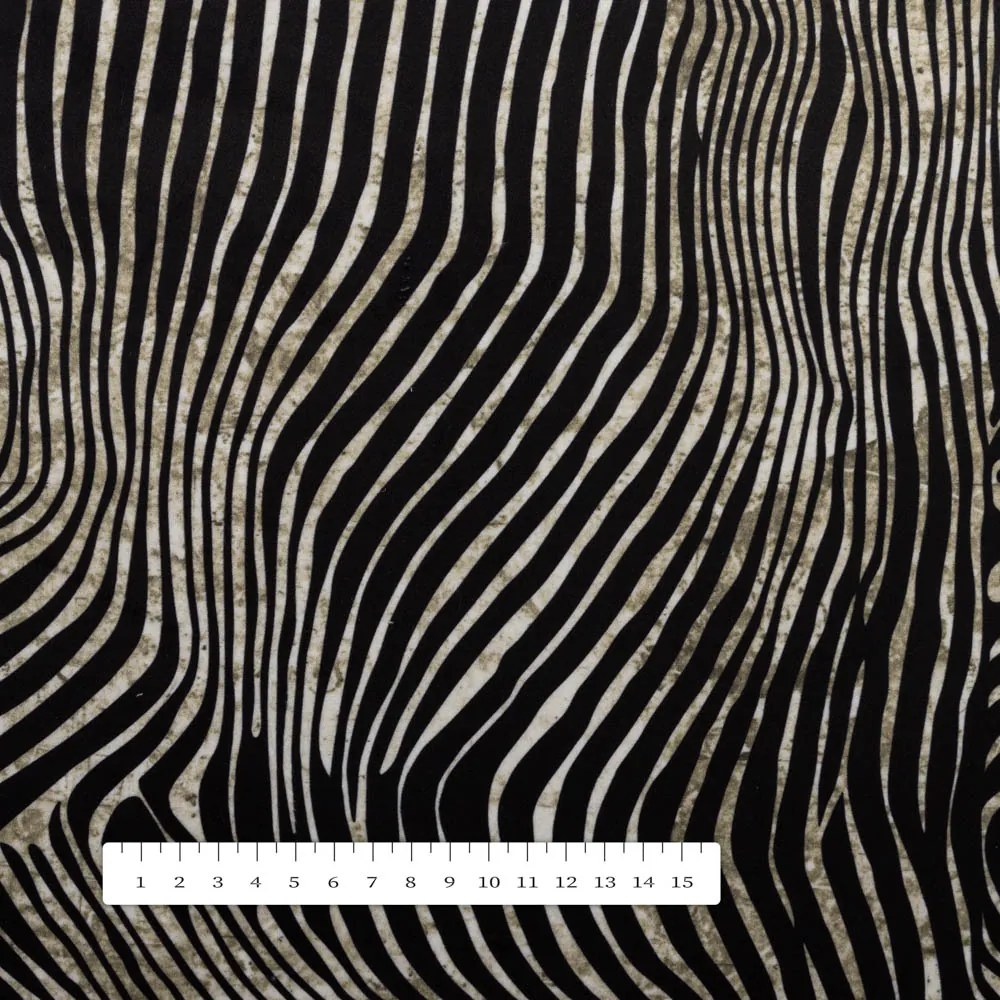 Biante Zamatový záves Tamara TMR-052 Zebrovaný vzor 135x250 cm