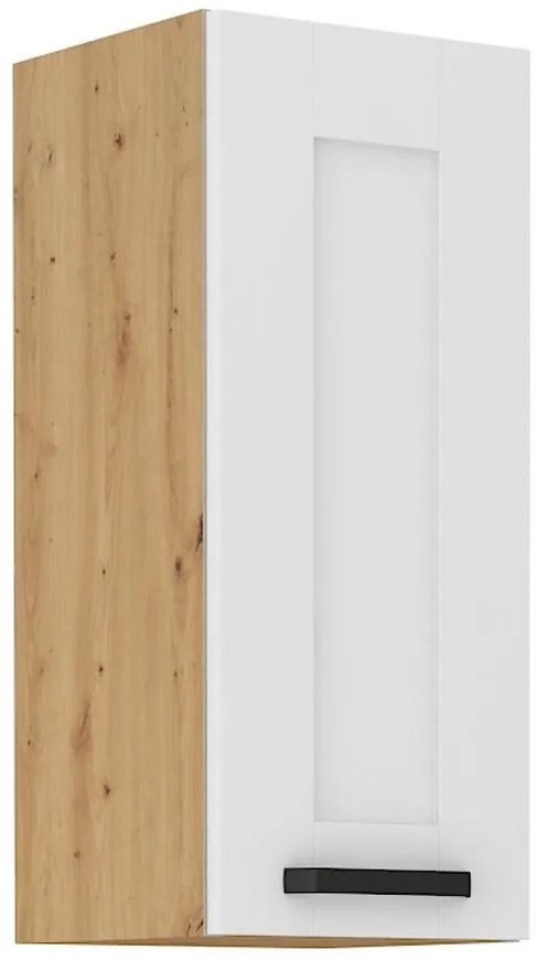 Kuchynská skrinka LUNA biely mat/artisan 30g-72 1f