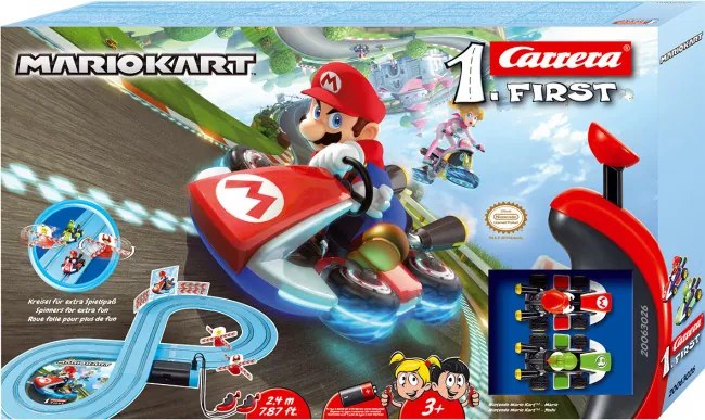 Pretekárska dráha Carrera First 20063026 Mario Kart 2,4m