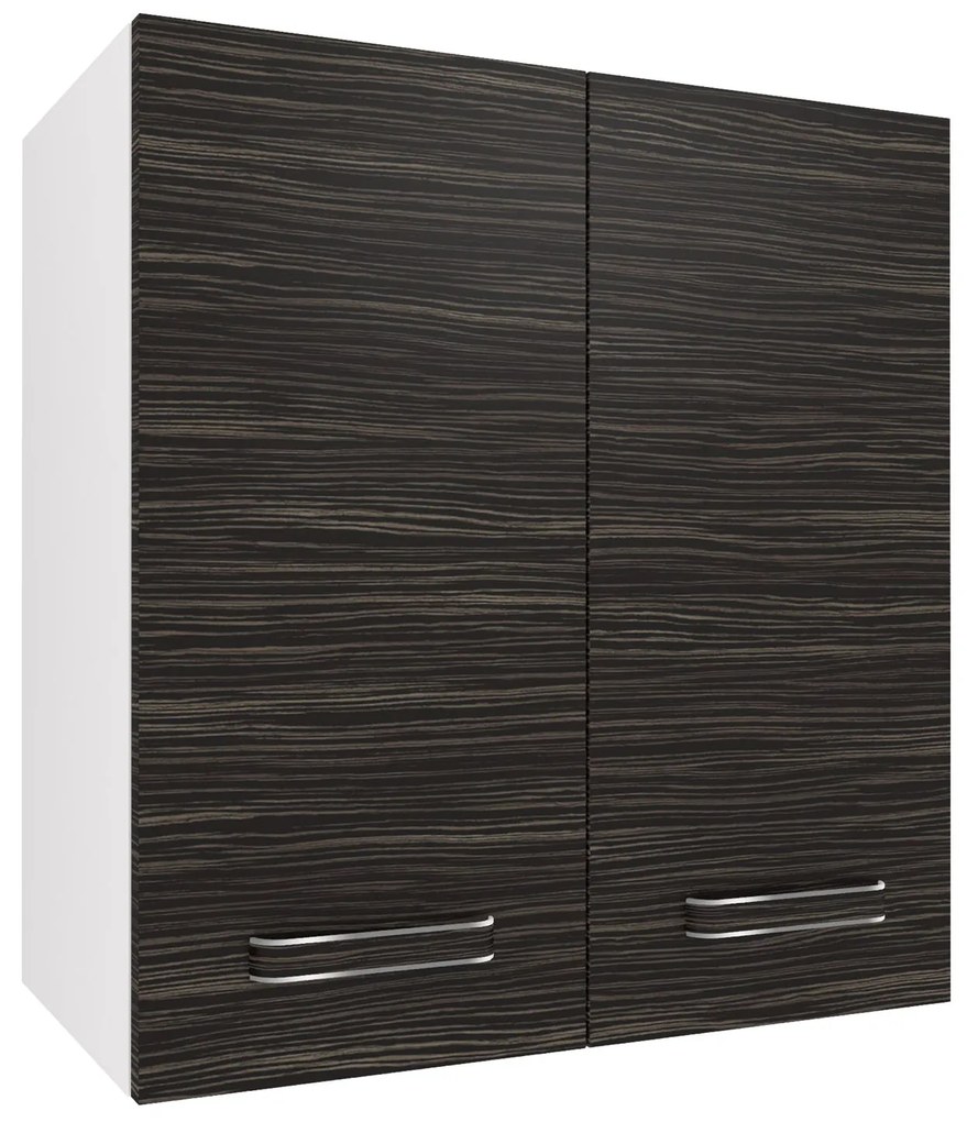 Kuchynská skrinka Belini horná 60 cm eben kráľovský TOR SG2-60/2/WT/HK/0/F