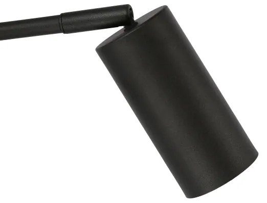 Nástenná lampička TINA 1xGU10/15W/230V čierna