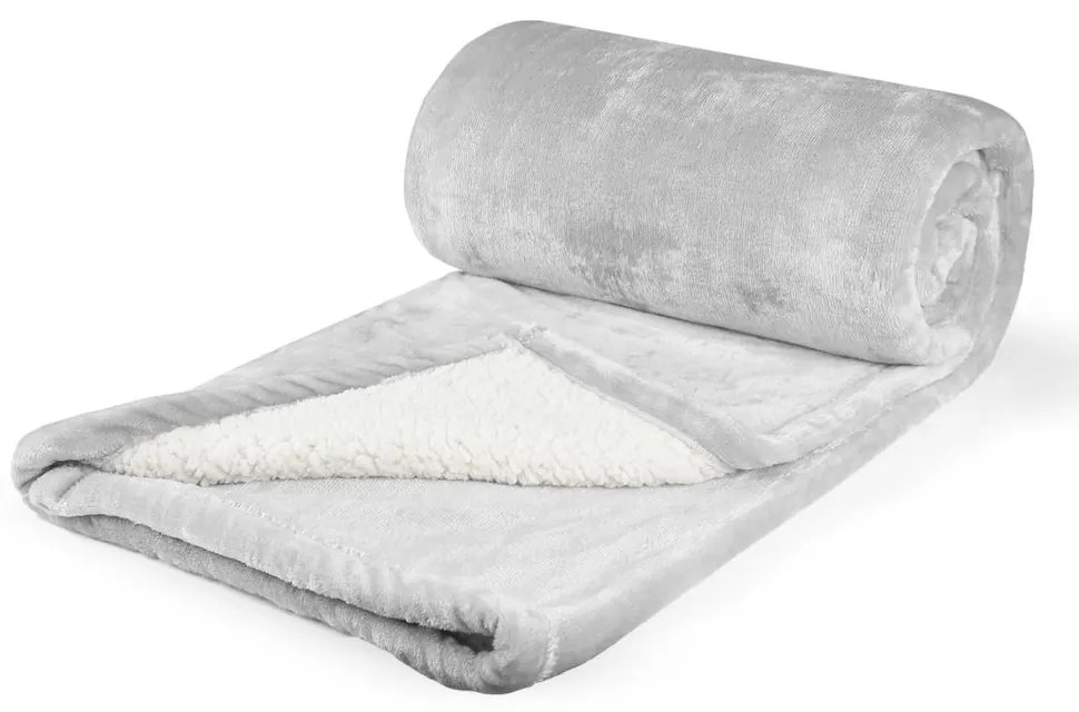 Polášek Mikroflanelová deka s barančekom - Oriešková | 150 x 200 cm