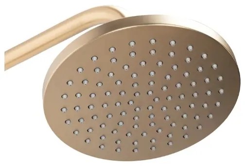 REA-P7051 - Sprchová súprava s batériou LUIS, brúsené zlaté prevedenie