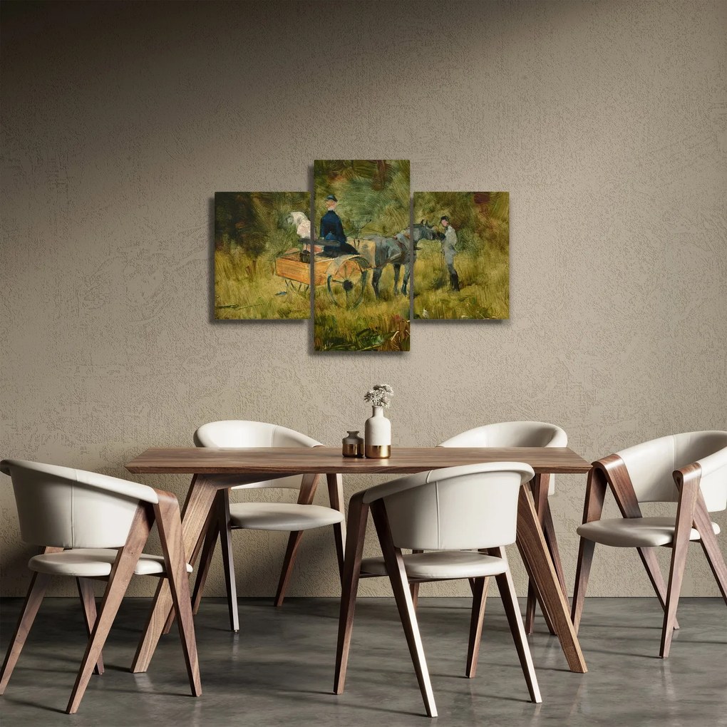 Obraz - Henri de Toulouse-Lautrec, The Trap, reprodukcia (90x60 cm)
