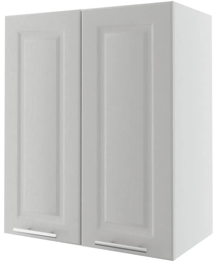 Kuchynská linka Emporium W3/60 light grey stone/biela