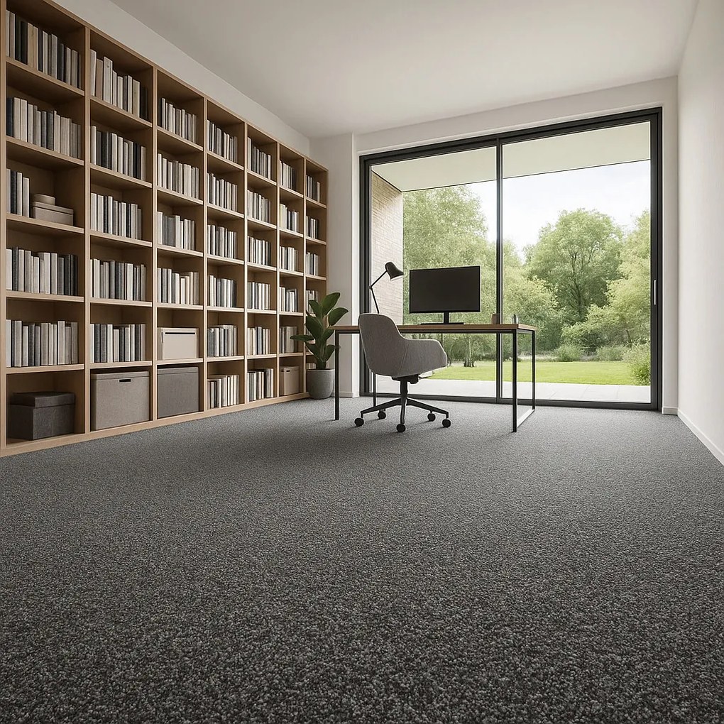 Koberec metráž New Orleans 236 s podkladom Resine, na mieru, šíře 4m, šedá, resine, chodba / predsieň, Beaulieu International Group